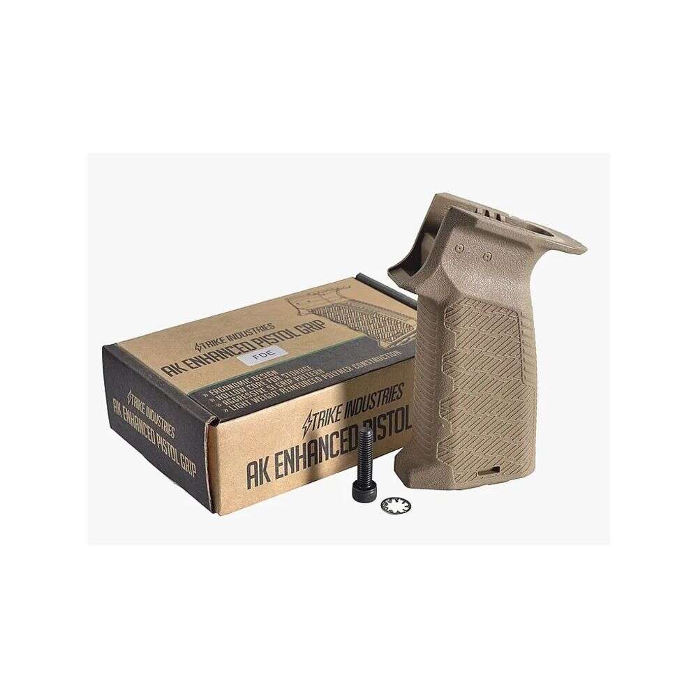 Parts Strike Industries 4.50" AK ENH PST GRP FNG BUMP FDE